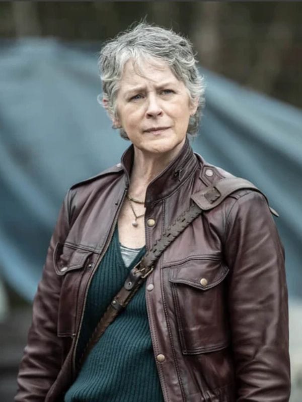 The Walking Dead Daryl Dixon S03 Melissa McBride Leather Jacket