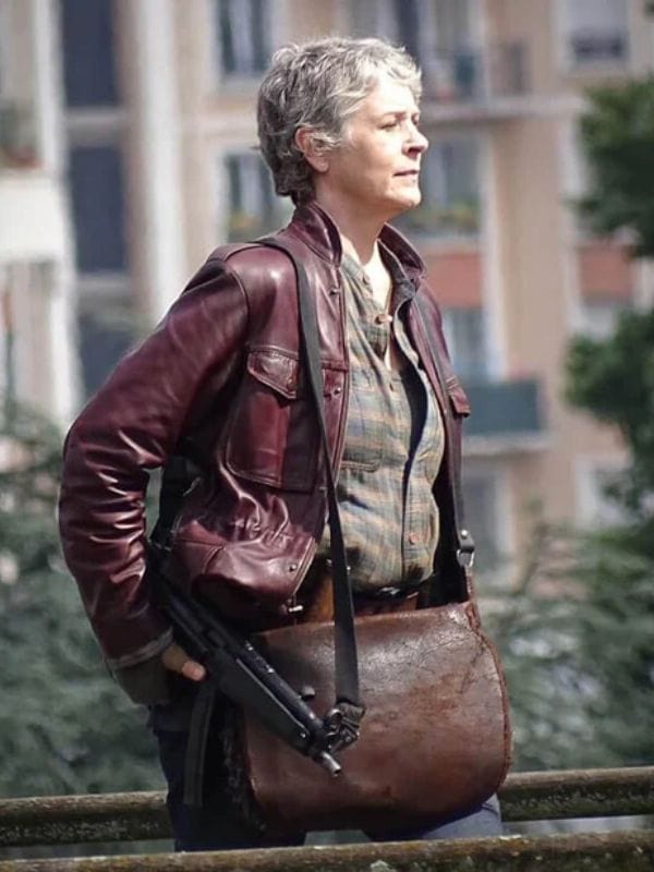 The Walking Dead Daryl Dixon S03 Melissa McBride Leather Jacket