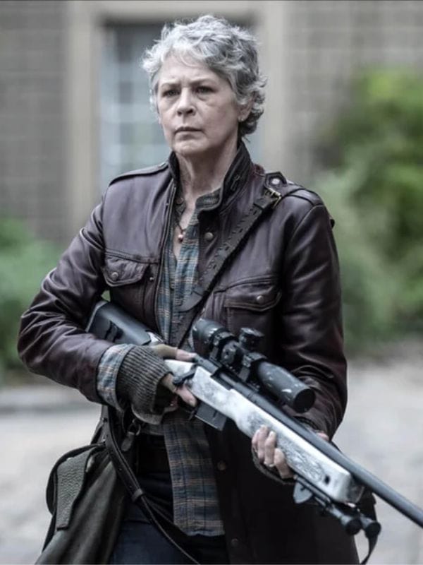 The Walking Dead Daryl Dixon S03 Melissa McBride Leather Jacket