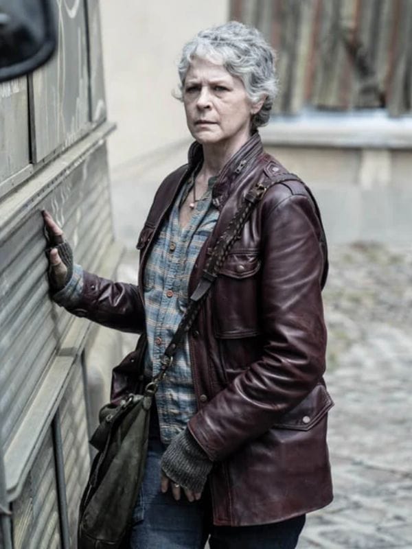 The Walking Dead Daryl Dixon S03 Melissa McBride Leather Jacket