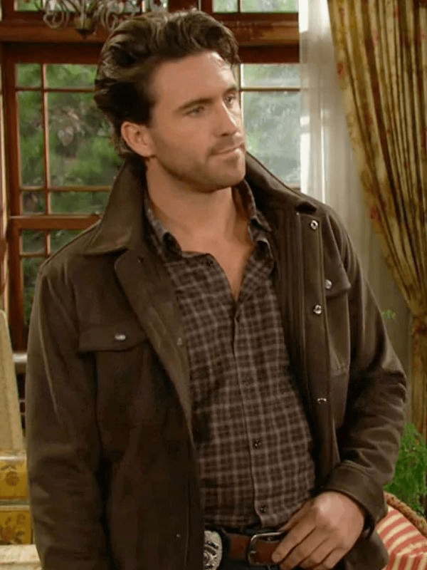 The Young and the Restless Conner Floyd Suede Jacket