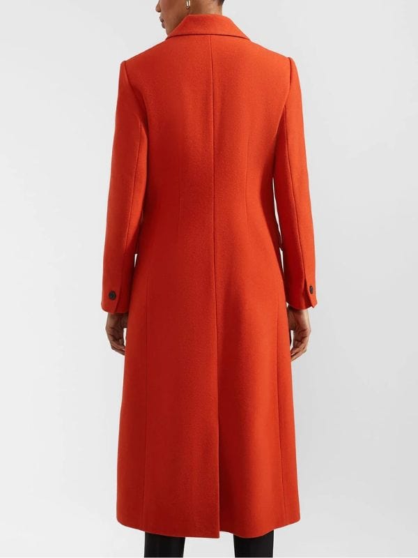 The Young and the Restless Nikki Newman Orange Coat
