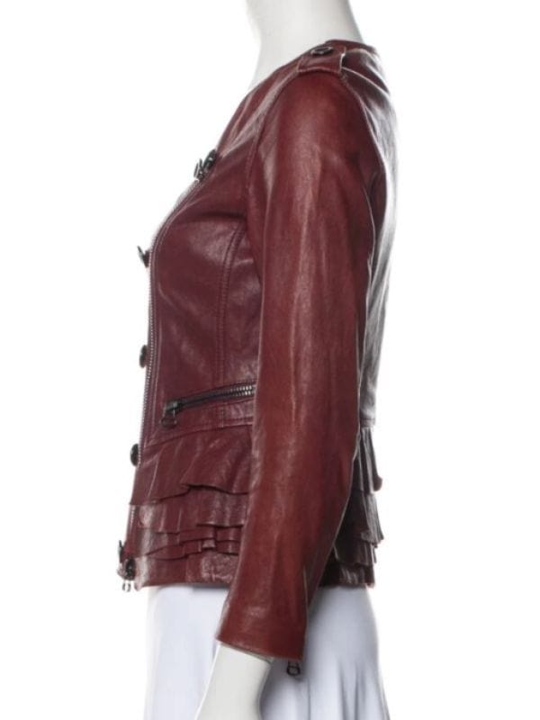 The Young and the Restless Sharon Newman Maroon Jacket