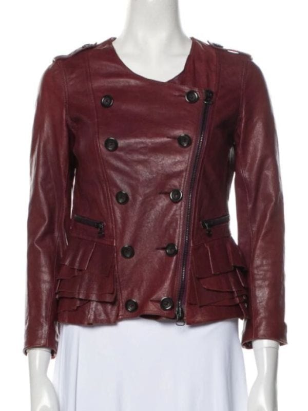 The Young and the Restless Sharon Newman Maroon Jacket