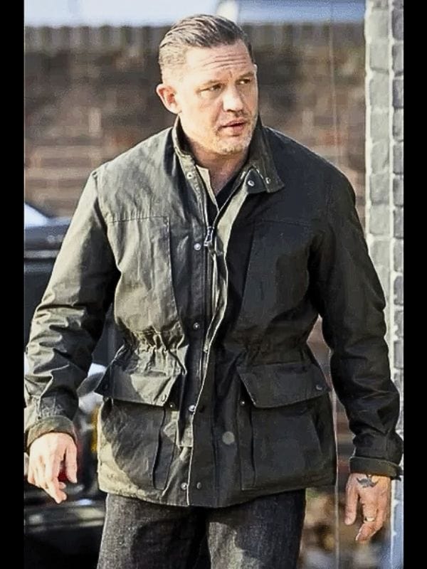 Tom Hardy MobLand 2025 Black Jacket