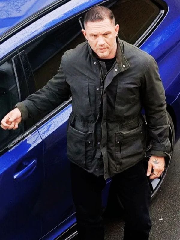 Tom Hardy MobLand 2025 Black Jacket