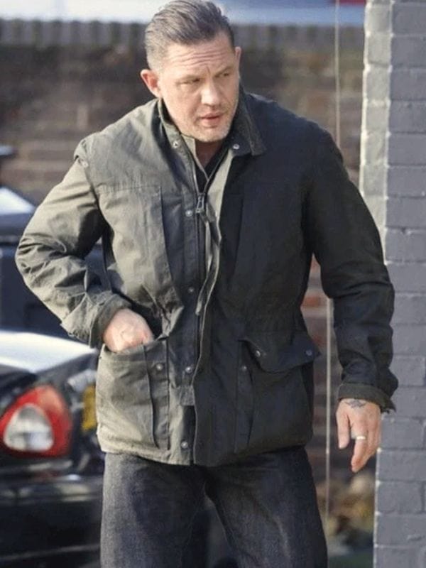 Tom Hardy MobLand 2025 Black Jacket