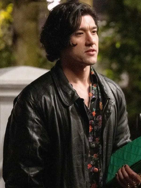Too Much S01 Will Sharpe Black Leather Jacket