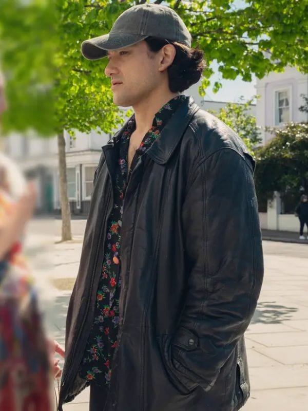 Too Much S01 Will Sharpe Black Leather Jacket