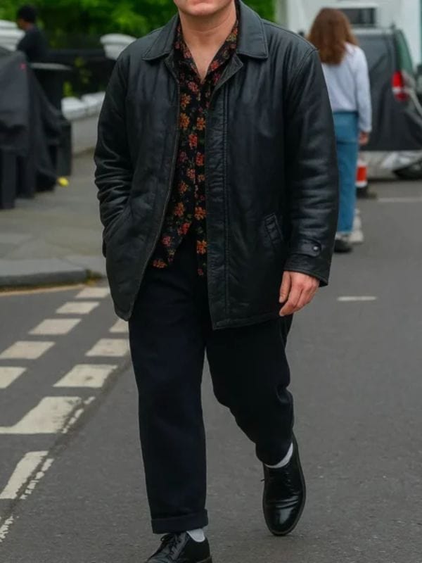 Too Much S01 Will Sharpe Black Leather Jacket