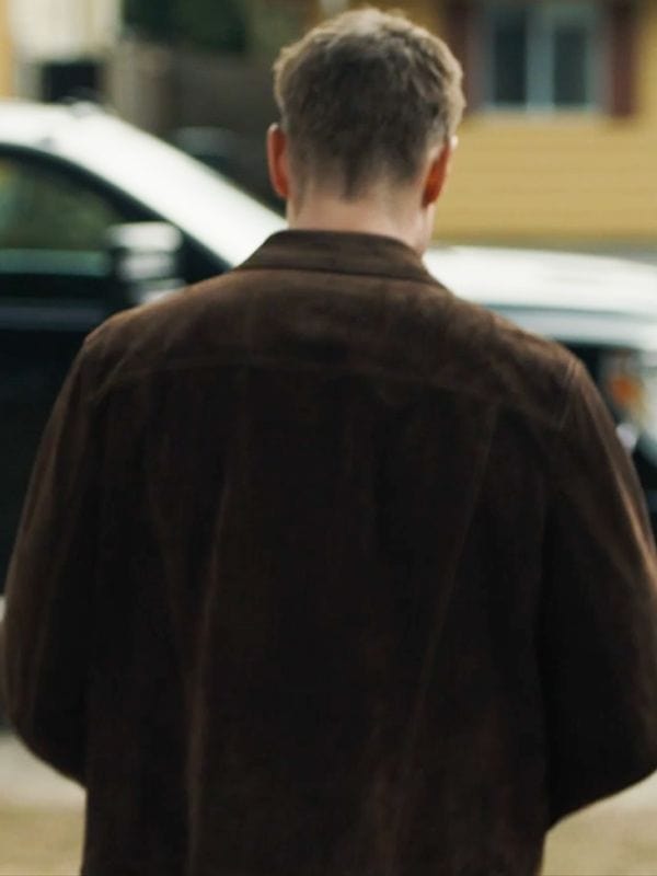 Justin Hartley Tracker Colter Shaw Brown Suede Leather Jacket