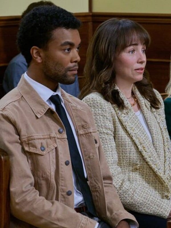 True Justice Family Ties Liam Anderson Beige Jacket