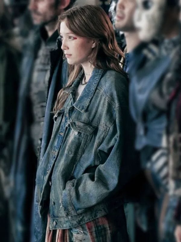 Twisted Metal S02 Saylor Bell Curda Denim Jacket Blue