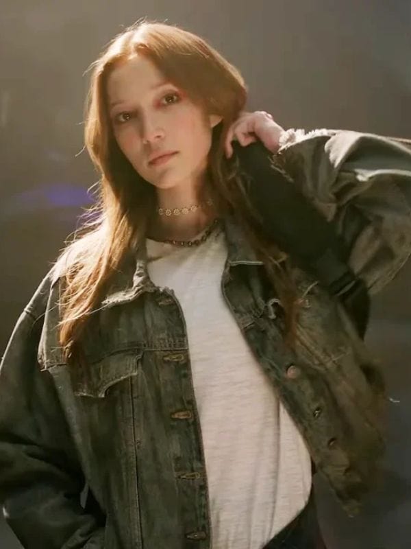 Twisted Metal S02 Saylor Bell Curda Denim Jacket Blue