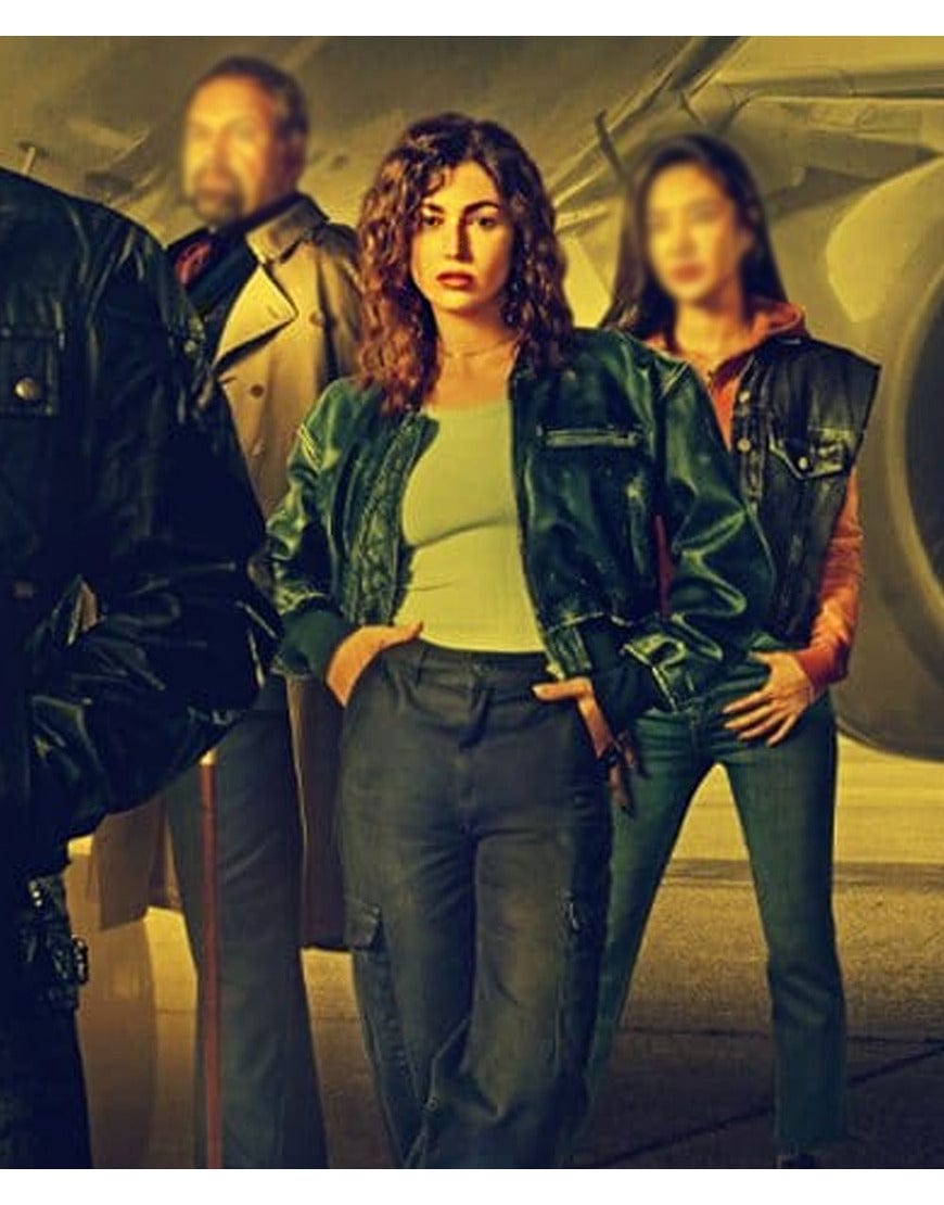Úrsula Corberó Lift 2024 Leather Jacket