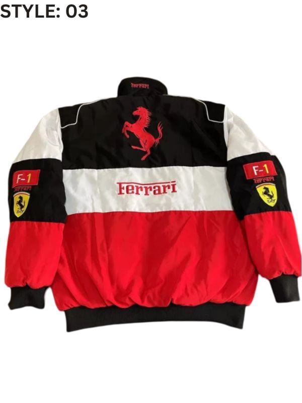 Vintage Ferrari Racing F1 Jacket For Sale