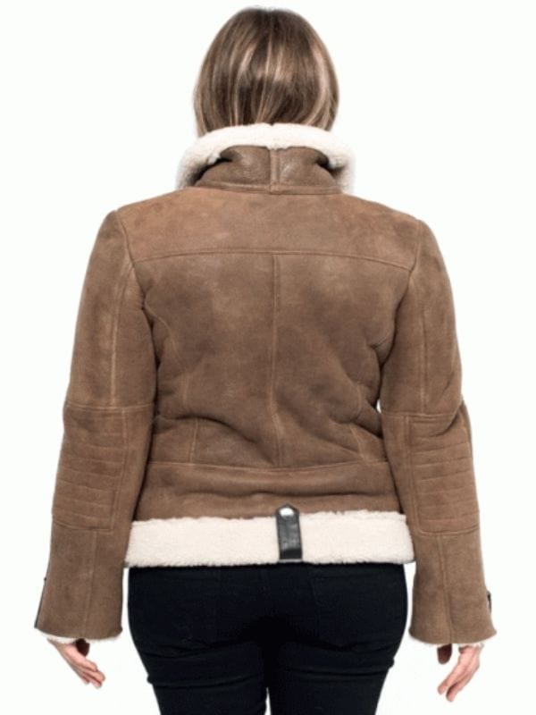 Virgin River Melinda Monroe Shearling Suede Jacket