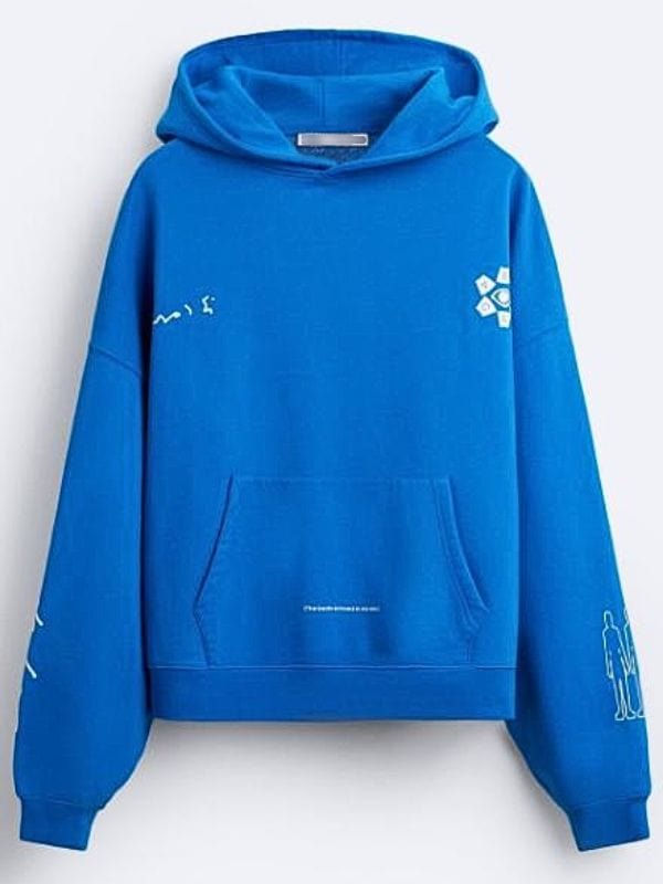 Weak Hero Class 2 Lee Min-Jae Blue Hoodie