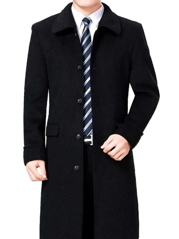 Wednesday Uncle Fester Black Coat