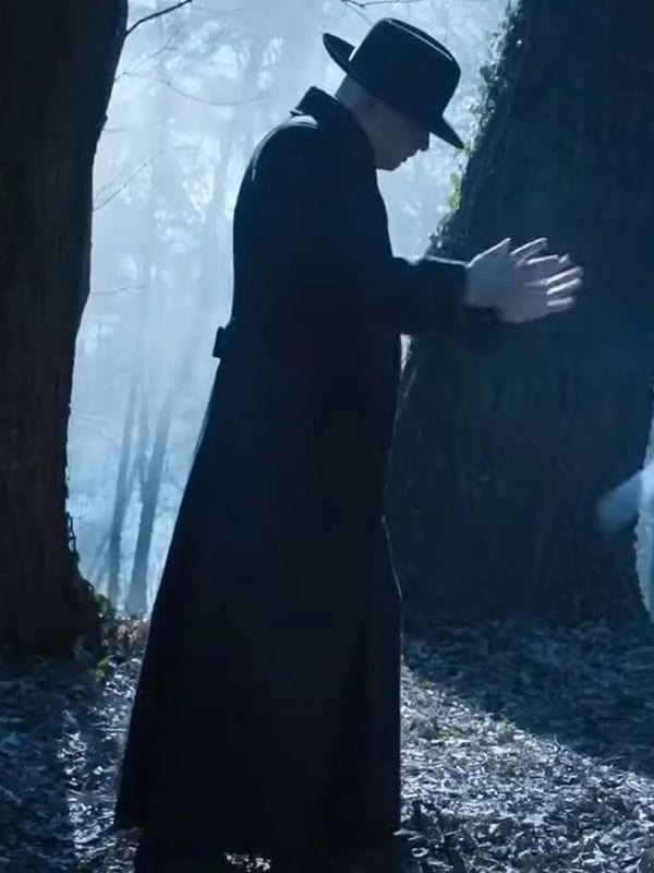 Wednesday Uncle Fester Black Coat