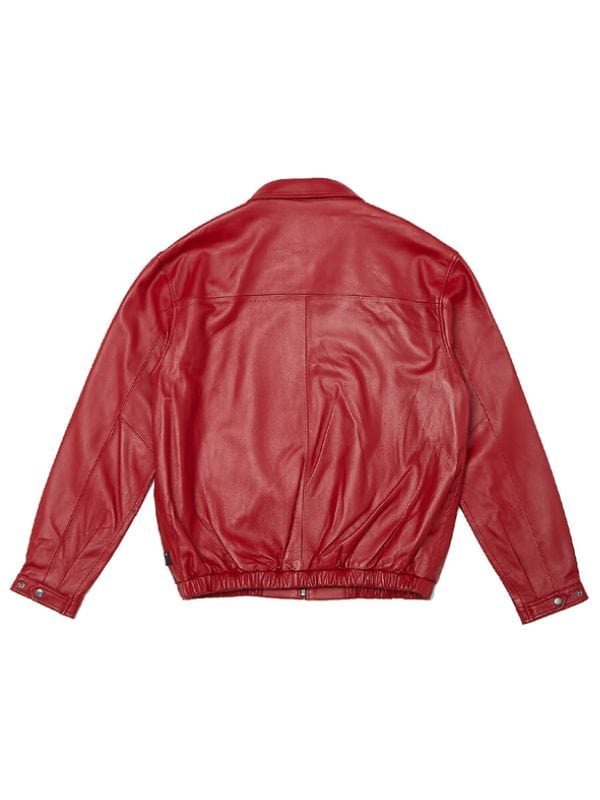 Wi Ha Joon Bad And Crazy Bomber Leather Jacket - Shop Now