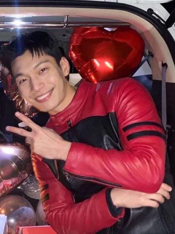 Wi Ha-joon Bad and Crazy Leather Jacket