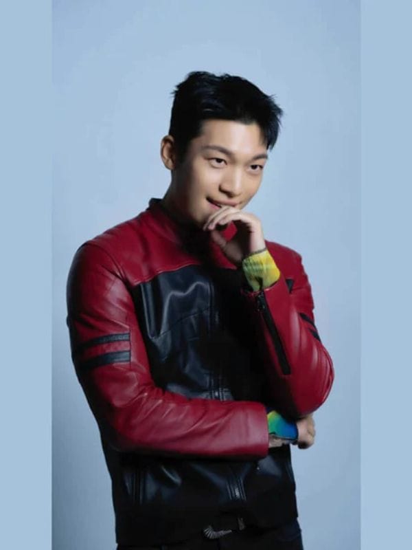 Wi Ha-joon Bad and Crazy Leather Jacket