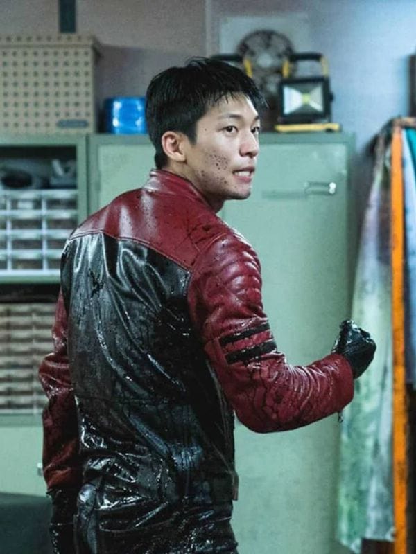 Wi Ha-joon Bad and Crazy Leather Jacket