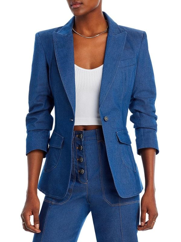 Wild Cards Max Mitchell Blue Denim Blazer
