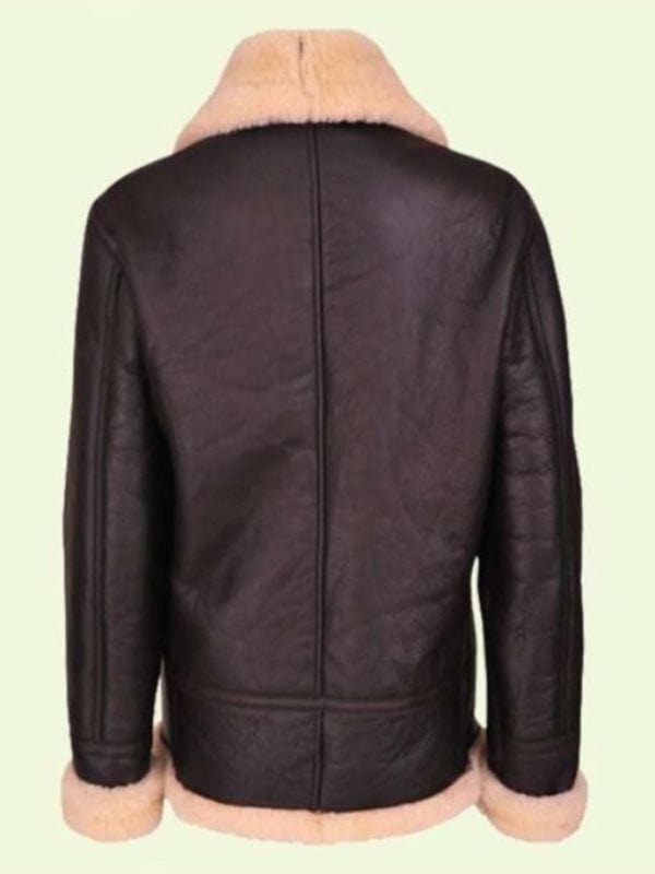 Women's B3 Brown Shearling Leather Jacket