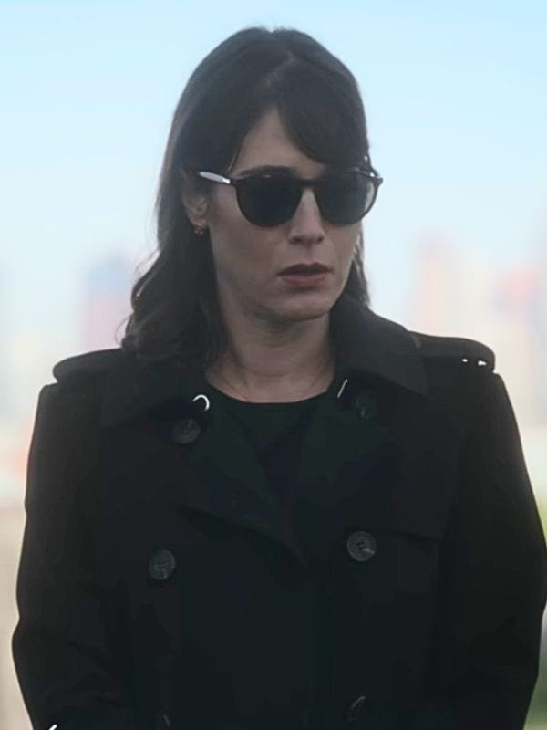 Zero Day S01 Alexandra Mullen Black Trench Coat