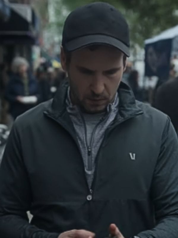 Zero Day S01 Dan Stevens Grey Jacket