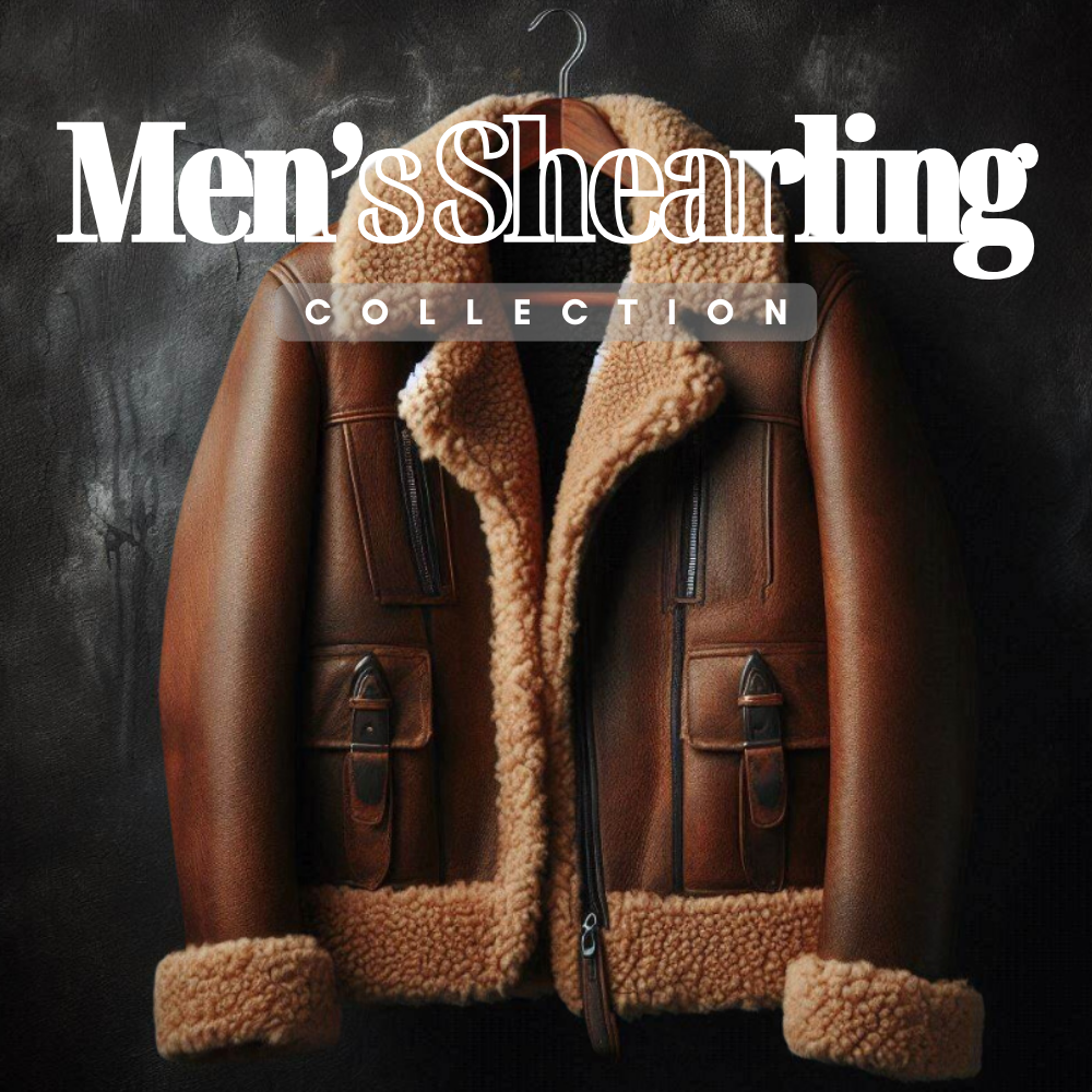 Mens Shearling Jackets and Coats