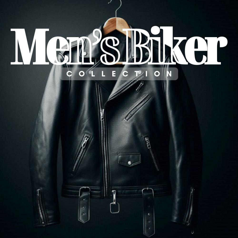 Mens Biker Jackets - Winter Whirl