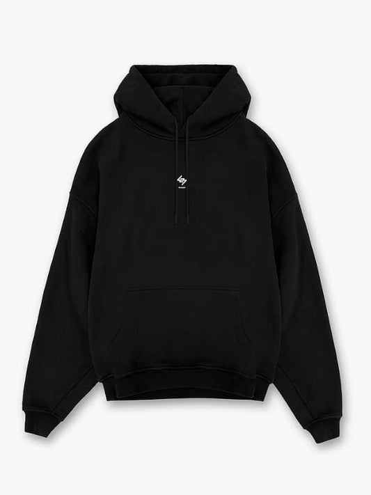 Represent 247 Oversized Hoodie Black