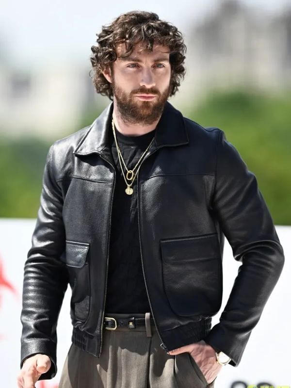 28 Years Later Aaron Taylor-Johnson Leather Jacket