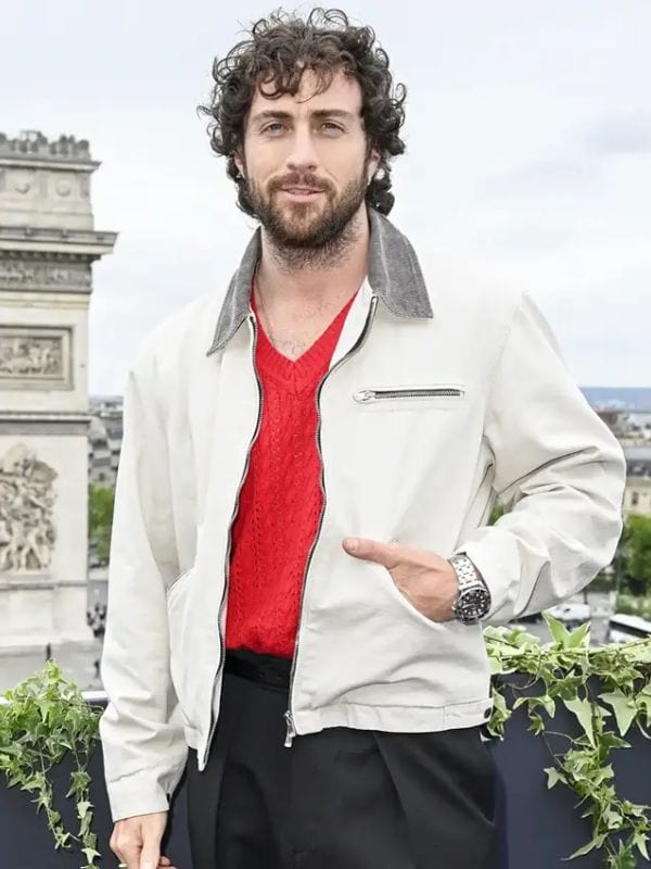 28 Years Later Aaron Taylor-Johnson White Jacket