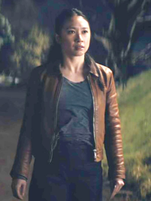 3 Body Problem S01 Jess Hong Leather Jacket