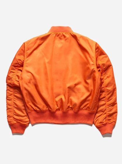 Maharishi 5096 Take Tora MA1 Flight Jacket Orange