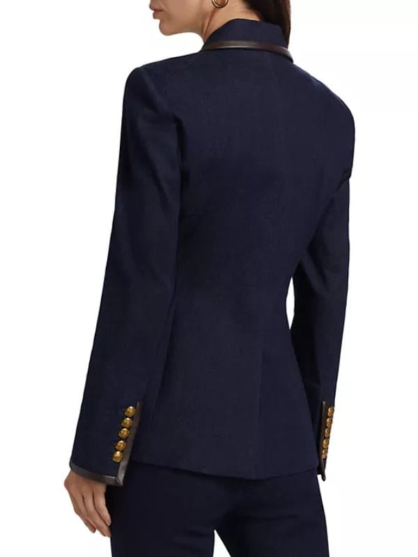 9-1-1 S08 Abigail Spencer Denim Blazer 9-1-1 S08 Abigail Spencer Denim Blazer Blue
