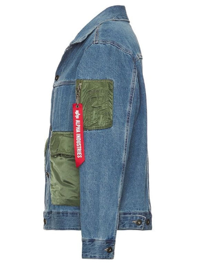 9-1-1 S08 Aisha Hinds Denim Jacket Blue
