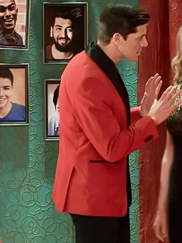 A Carol for Two Andy Red Blazer