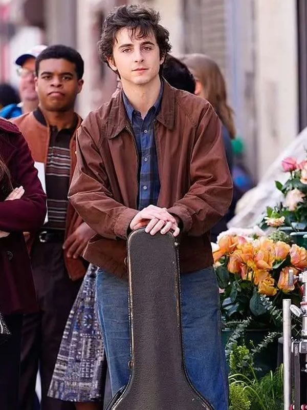 A Complete Unknown Bob Dylan Brown Cotton Jacket
