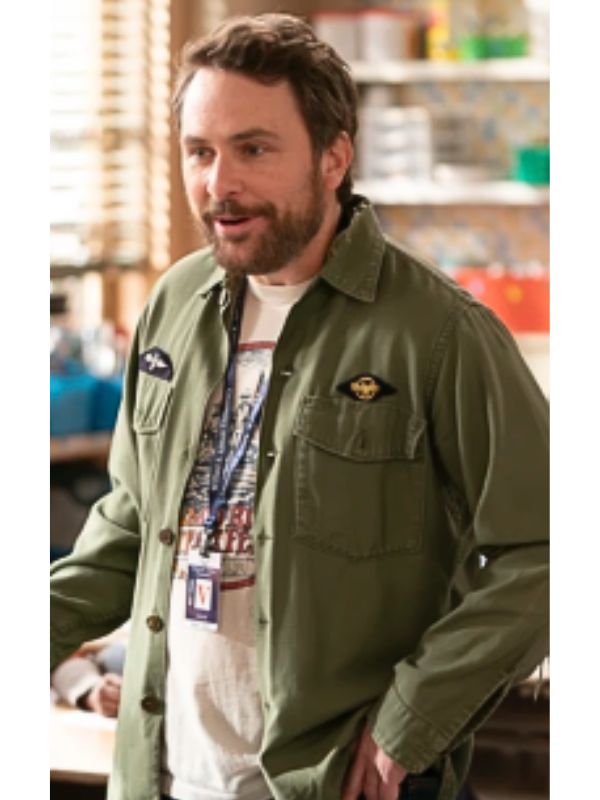 Abbott Elementary S04 Charlie Day Military Jacket