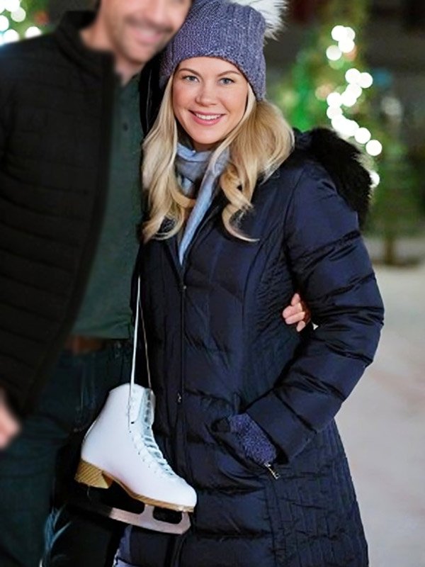 Alison Sweeney This Time Each Year 2024 Puffer Jacket