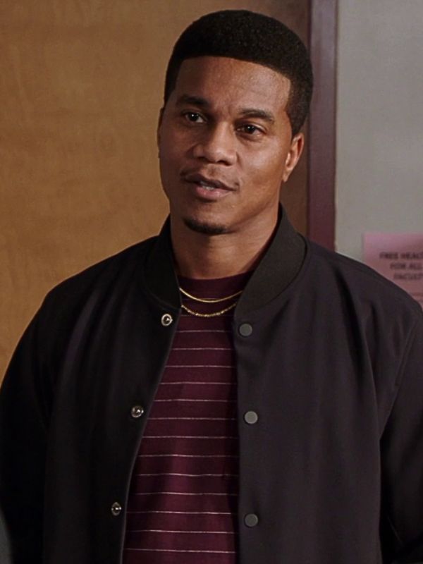 All American Homecoming S03 Marcus Turner Black Bomber Jacket
