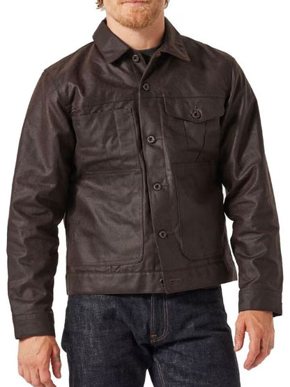 Allegiance S02 Ishaan Sohal Brown Jacket