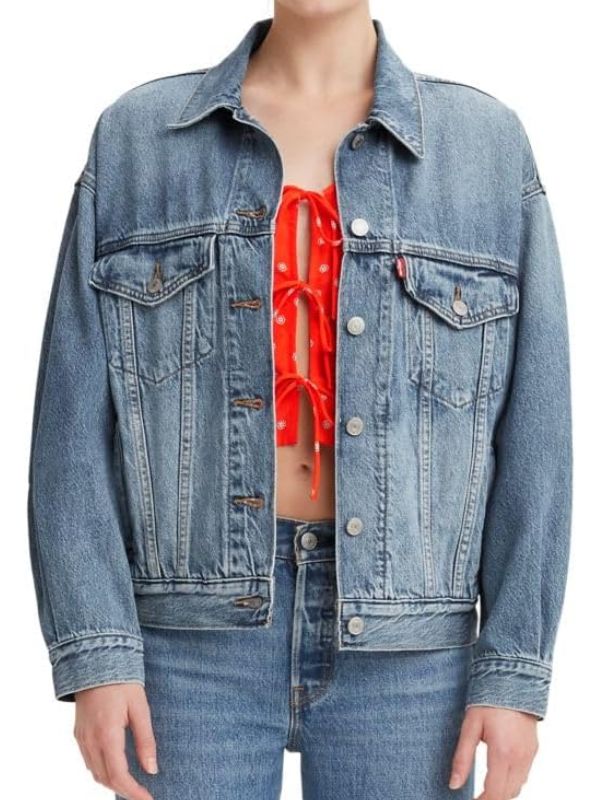 Anna Cathcart XO Kitty 2025 Denim Jacket