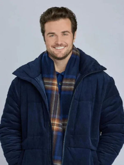 Beau Mirchoff The Finnish Line Blue Jacket