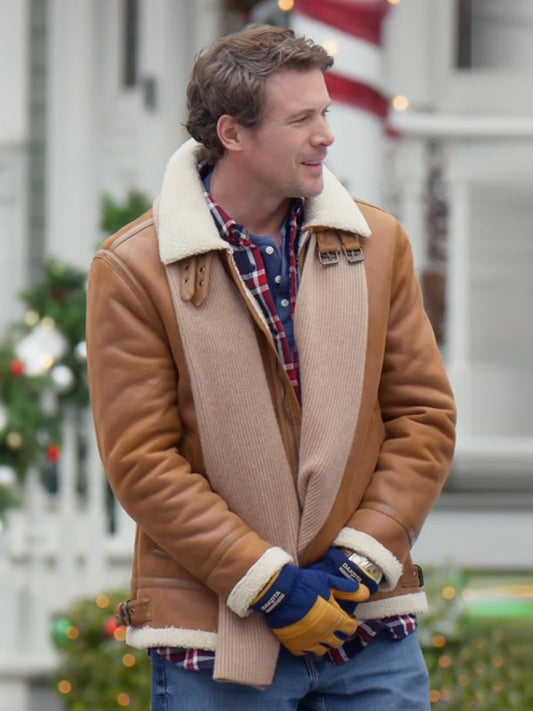 John Reardon Believe in Christmas 2024 Brown Jacket